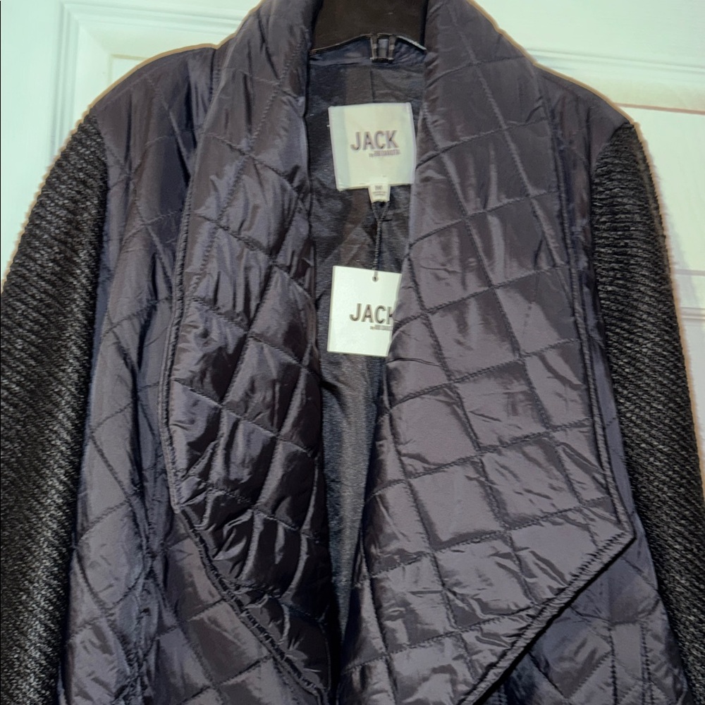 BB Dakota Gray Quilted Jacket